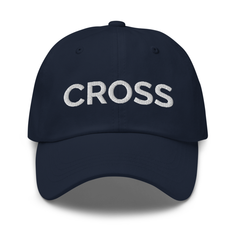 Cross Hat - Navy