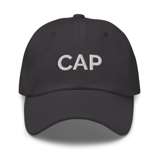 Cap Hat - Dark Grey