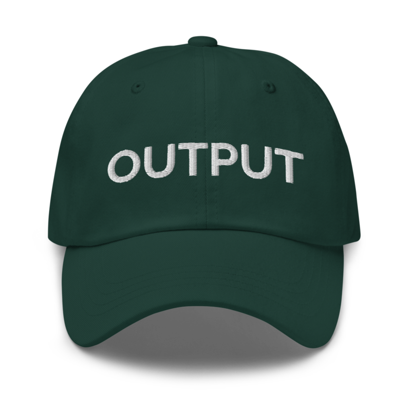 Output Hat - Spruce