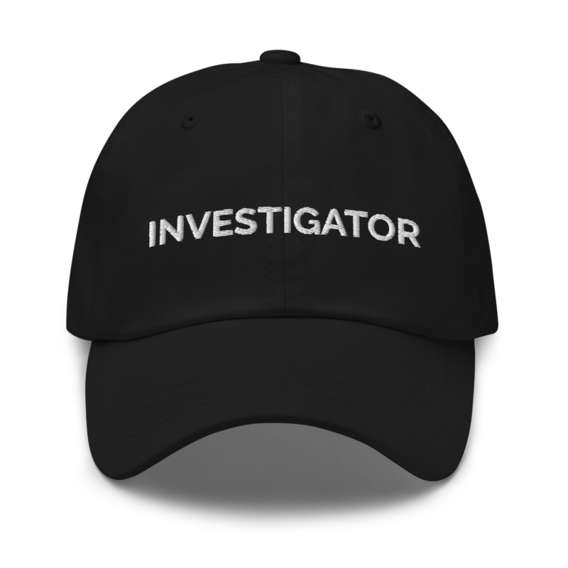 Investigator Hat - Black
