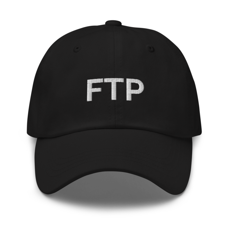 Ftp Hat - Black