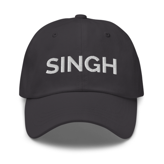 Singh Hat - Dark Grey