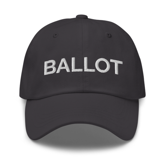 Ballot Hat - Dark Grey