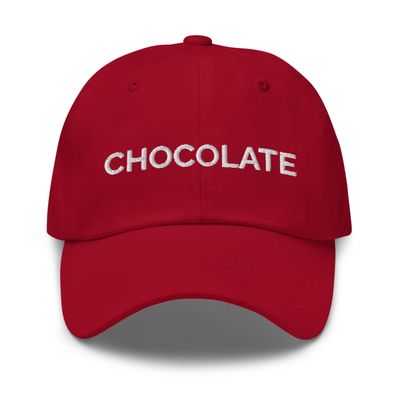 Chocolate Hat - Cranberry