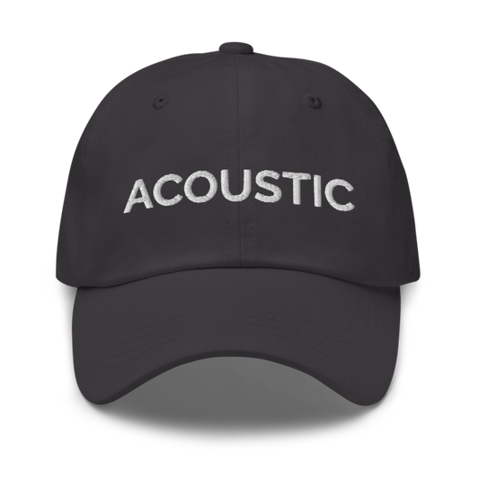 Acoustic Hat - Dark Grey