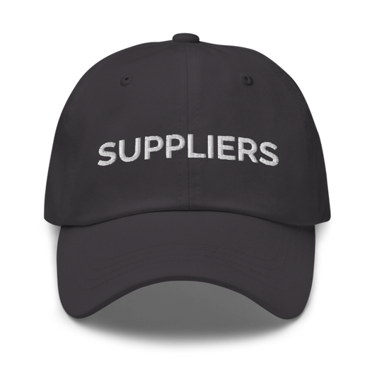 Suppliers Hat - Dark Grey