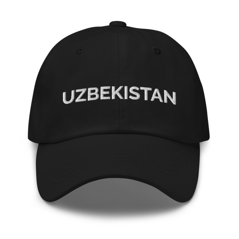 Uzbekistan Hat - Black