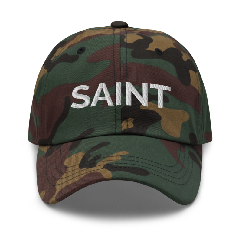 Saint Hat - Green Camo