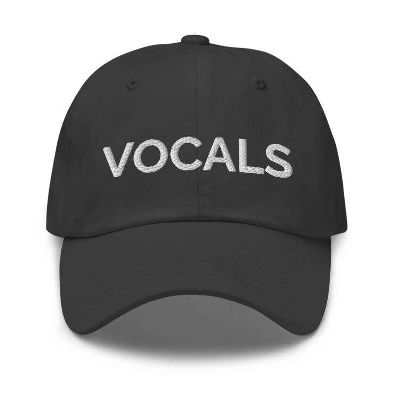 Vocals Hat - Dark Grey