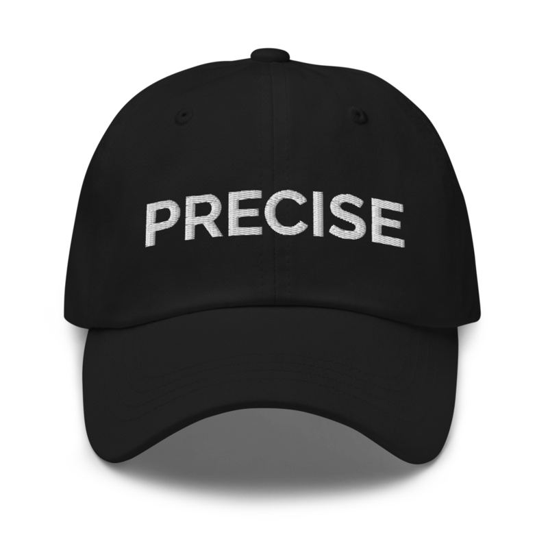 Precise Hat - Black