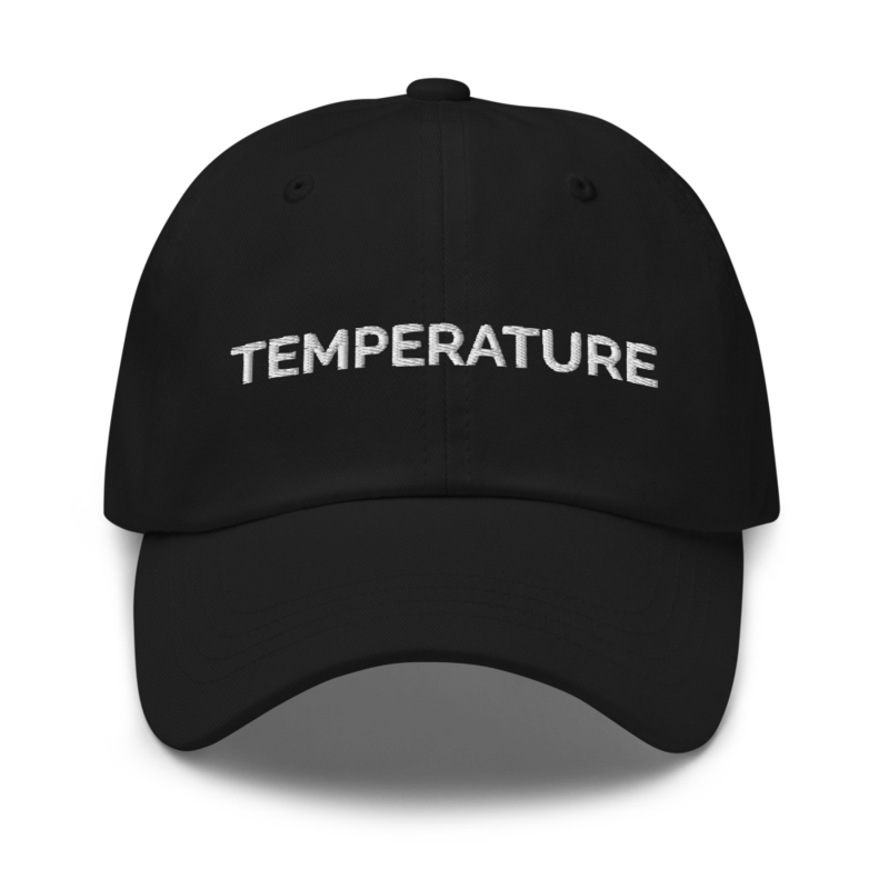 Temperature Hat - Black