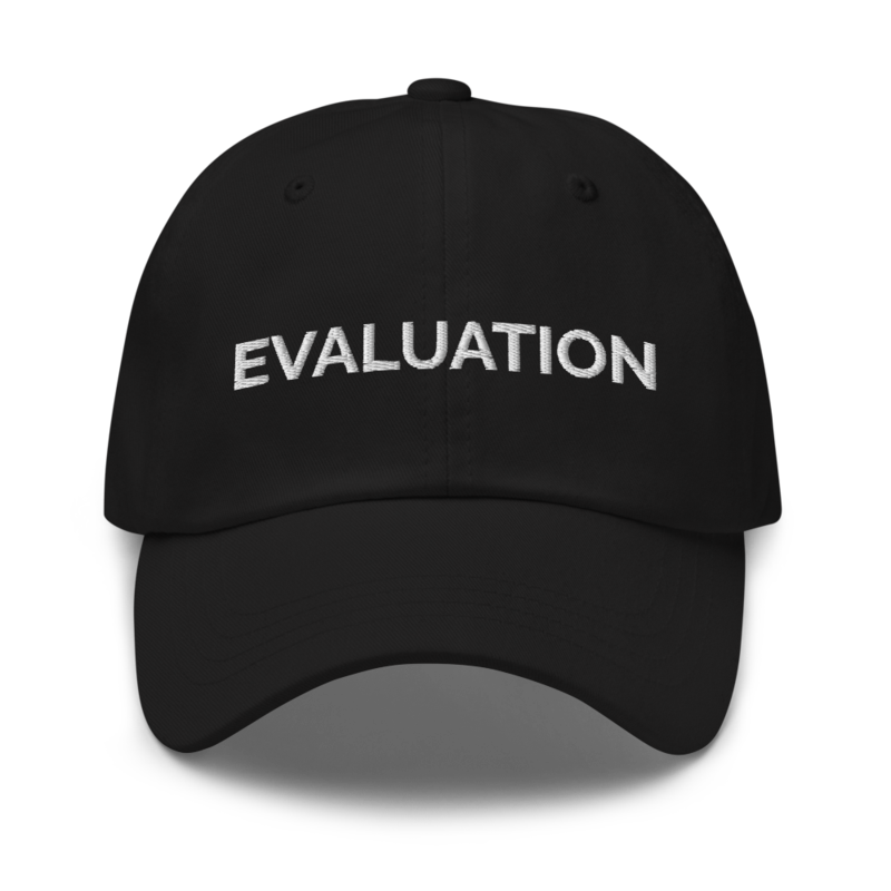 Evaluation Hat - Black