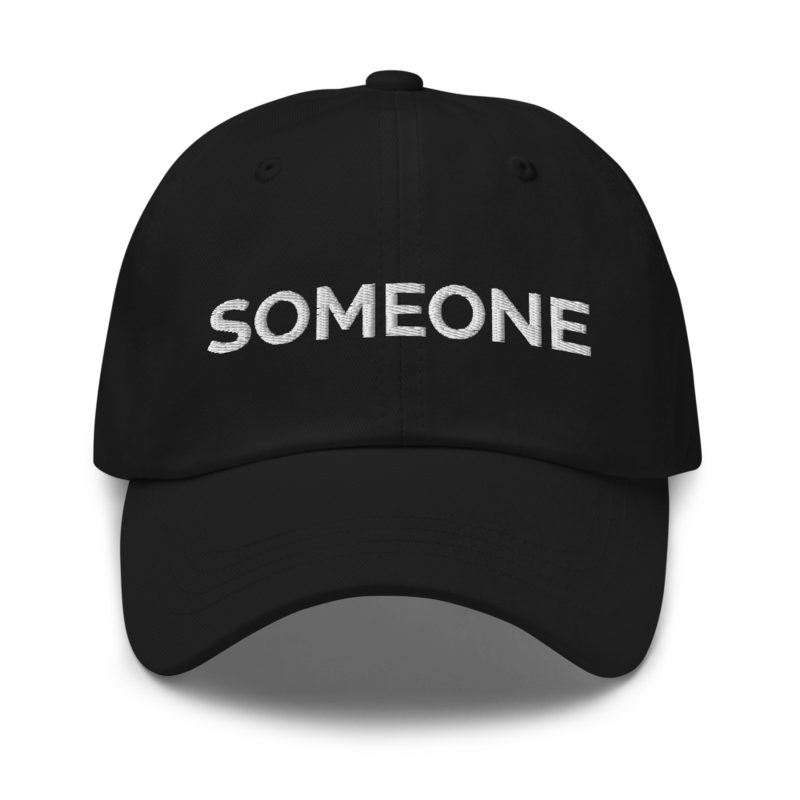 Someone Hat - Black