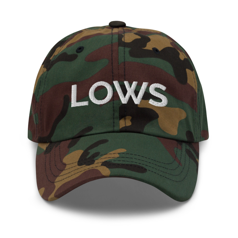 Lows Hat - Green Camo