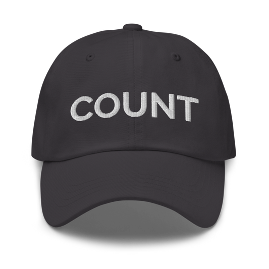 Count Hat - Dark Grey