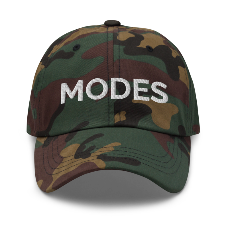 Modes Hat - Green Camo