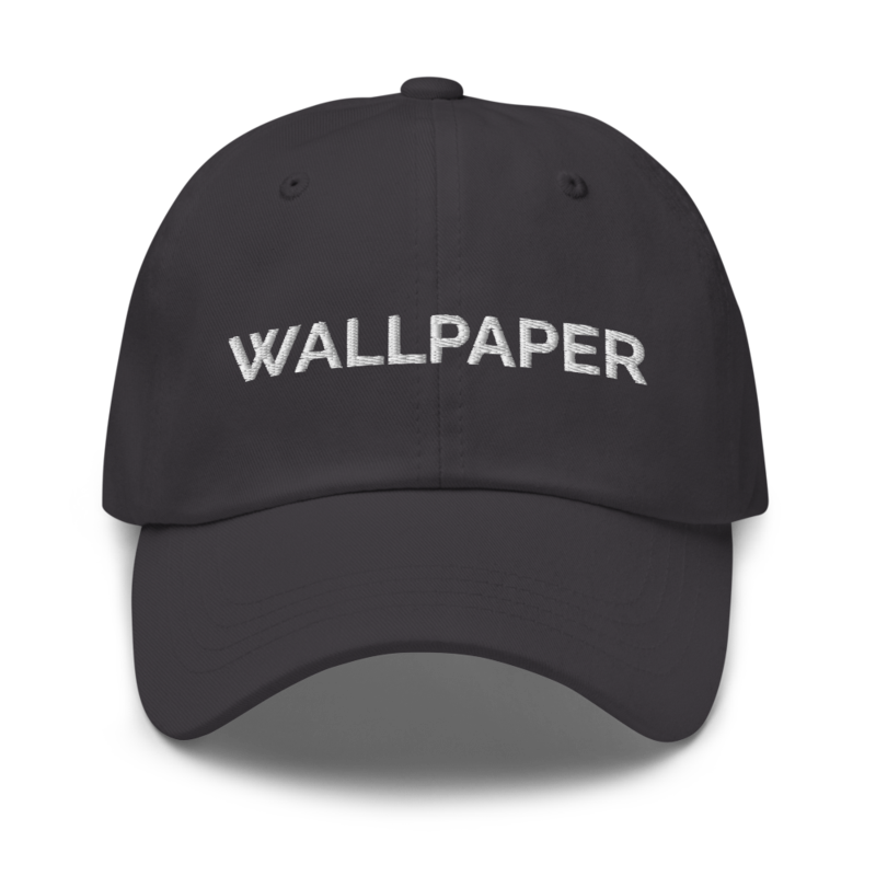 Wallpaper Hat - Dark Grey
