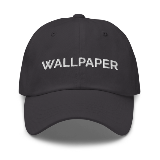 Wallpaper Hat - Dark Grey