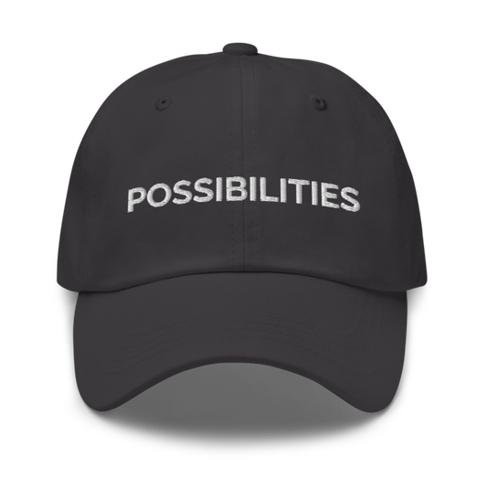 Possibilities Hat - Dark Grey
