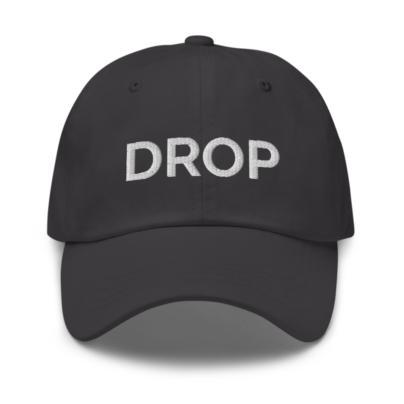 Drop Hat - Dark Grey