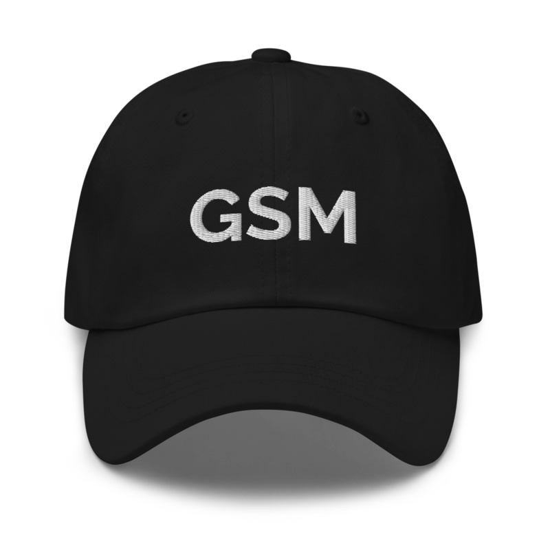 Gsm Hat - Black
