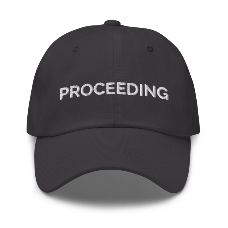 Proceeding Hat - Dark Grey