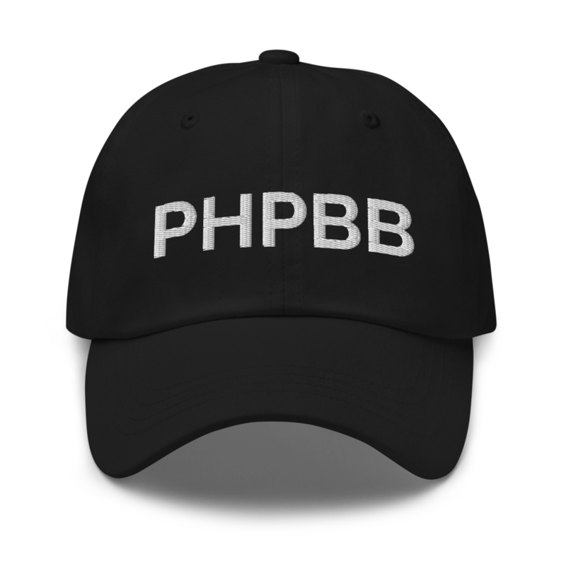 Phpbb Hat - Black
