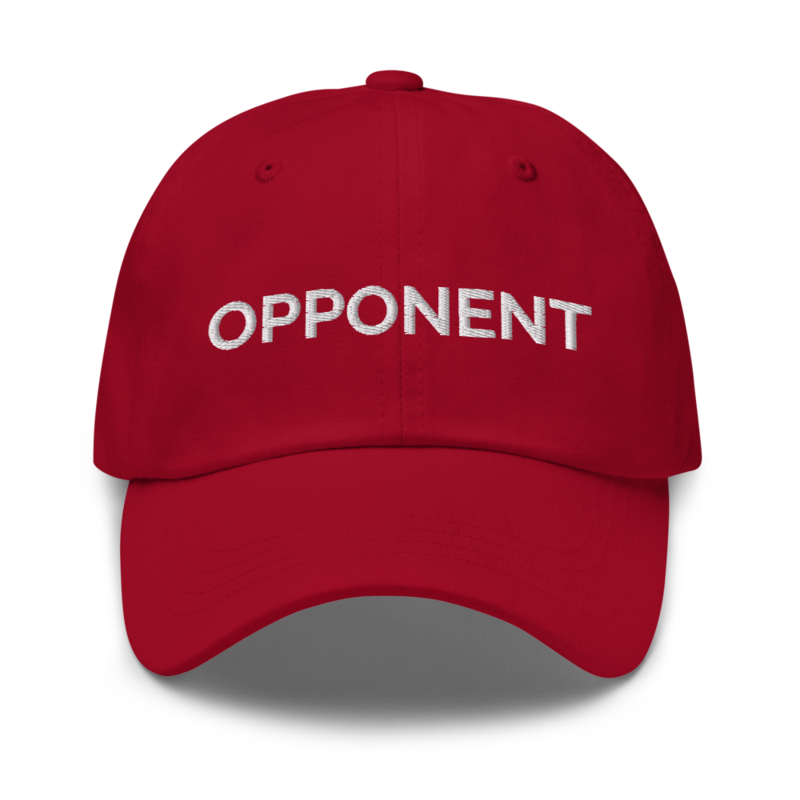 Opponent Hat - Cranberry