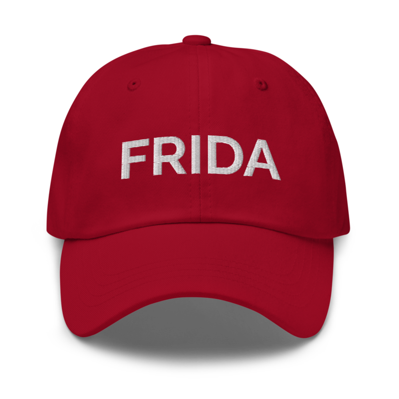 Frida Hat - Cranberry