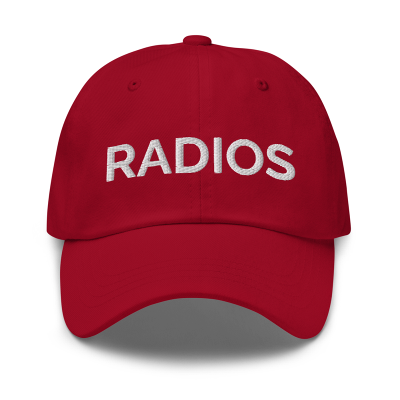 Radios Hat - Cranberry