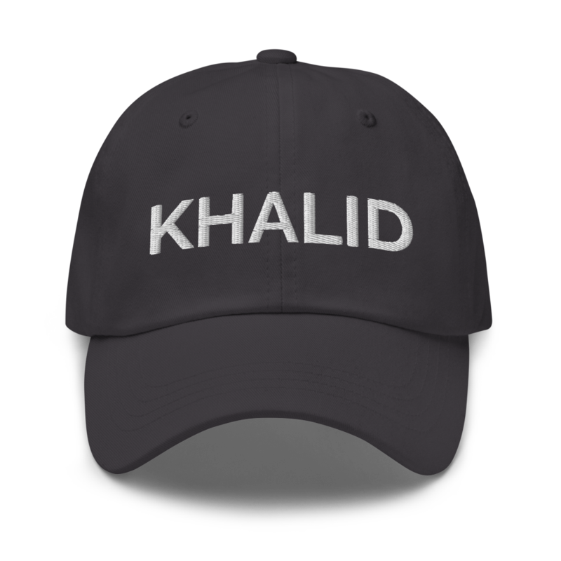 Khalid Hat - Dark Grey