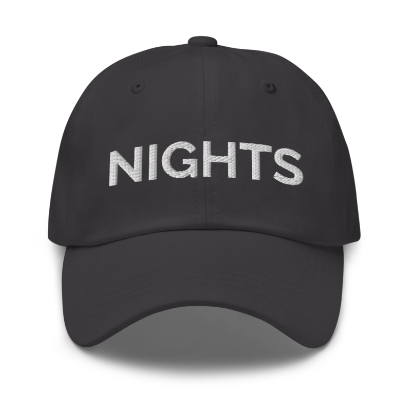 Nights Hat - Dark Grey