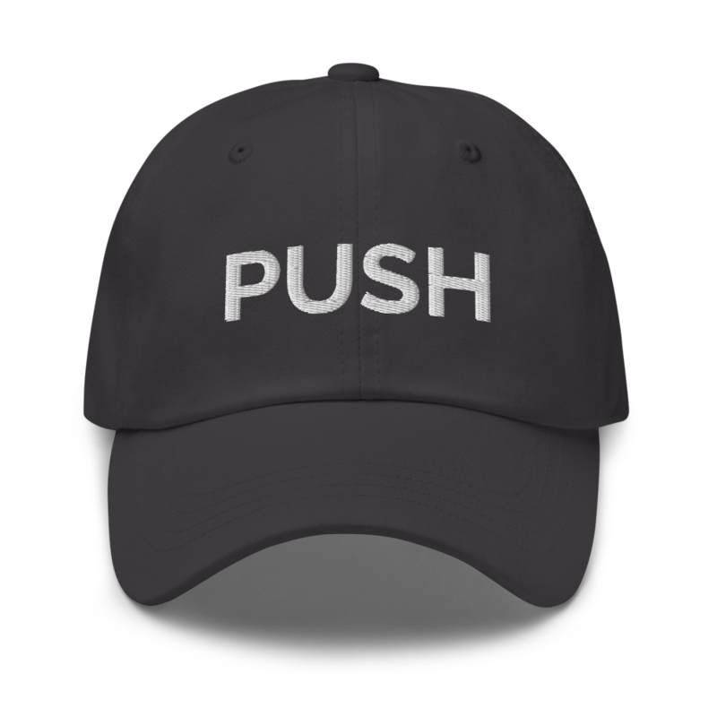 Push Hat - Dark Grey