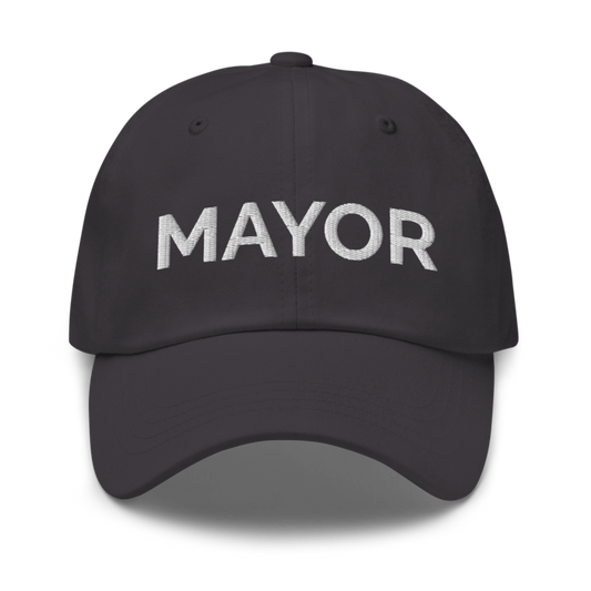 Mayor Hat - Dark Grey