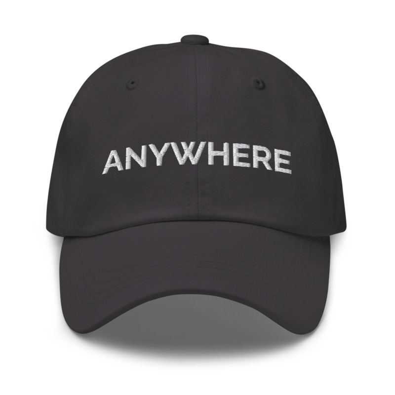 Anywhere Hat - Dark Grey