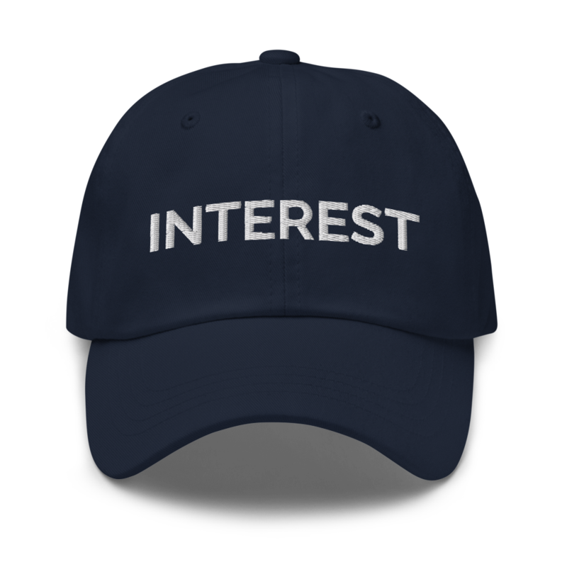 Interest Hat - Navy