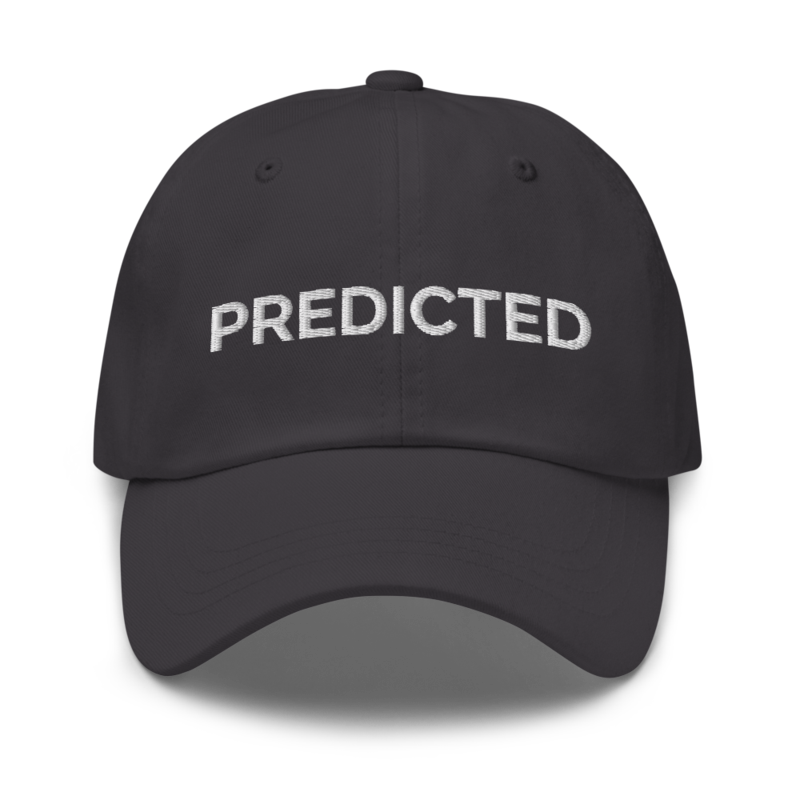 Predicted Hat - Dark Grey