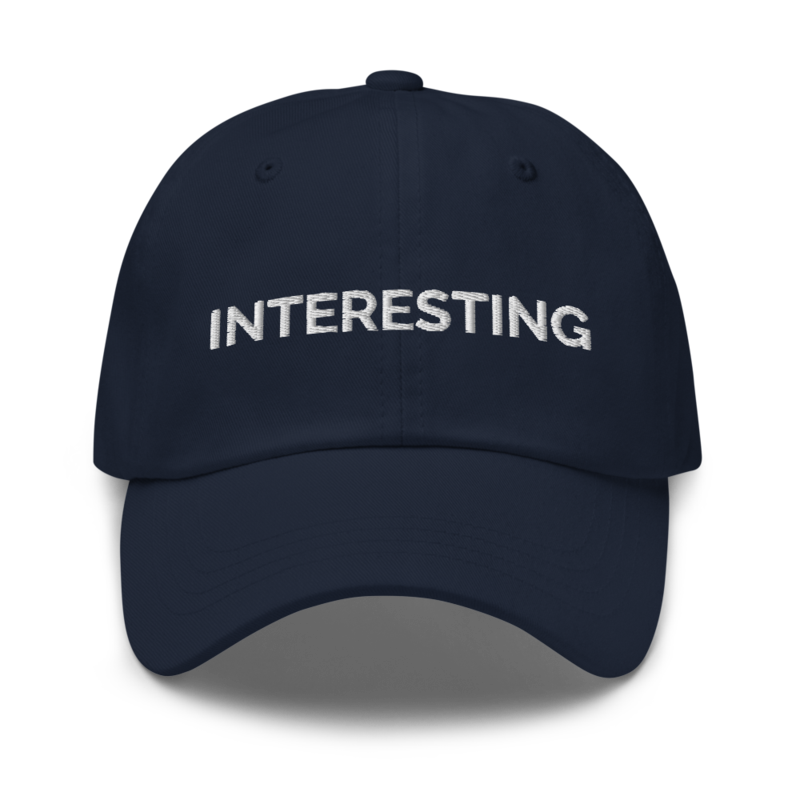 Interesting Hat - Navy