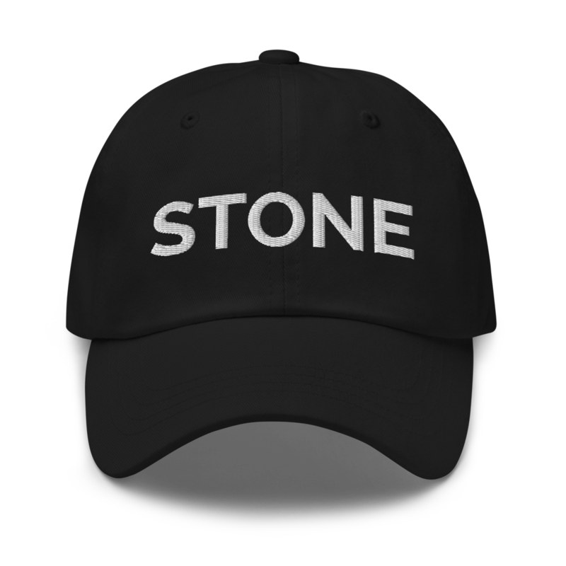 Stone Hat - Black