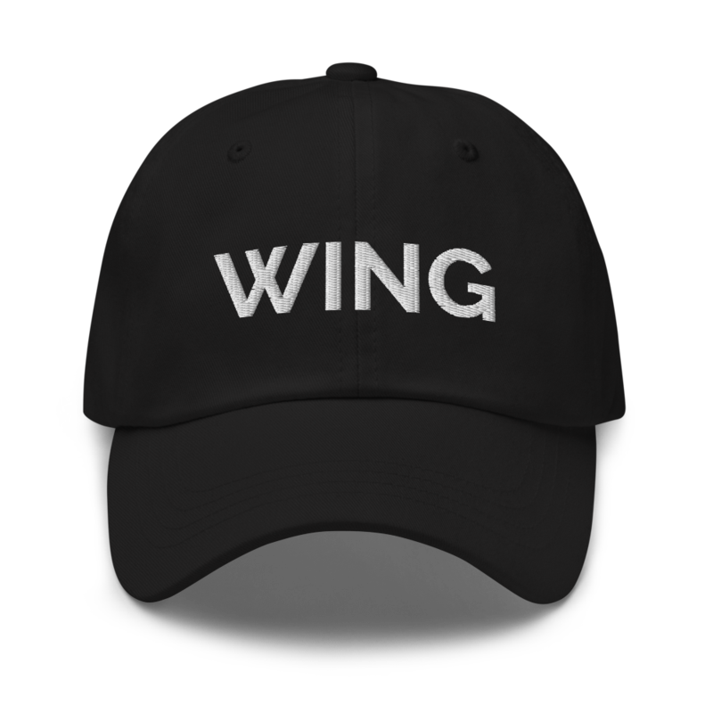 Wing Hat - Black