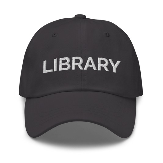 Library Hat - Dark Grey