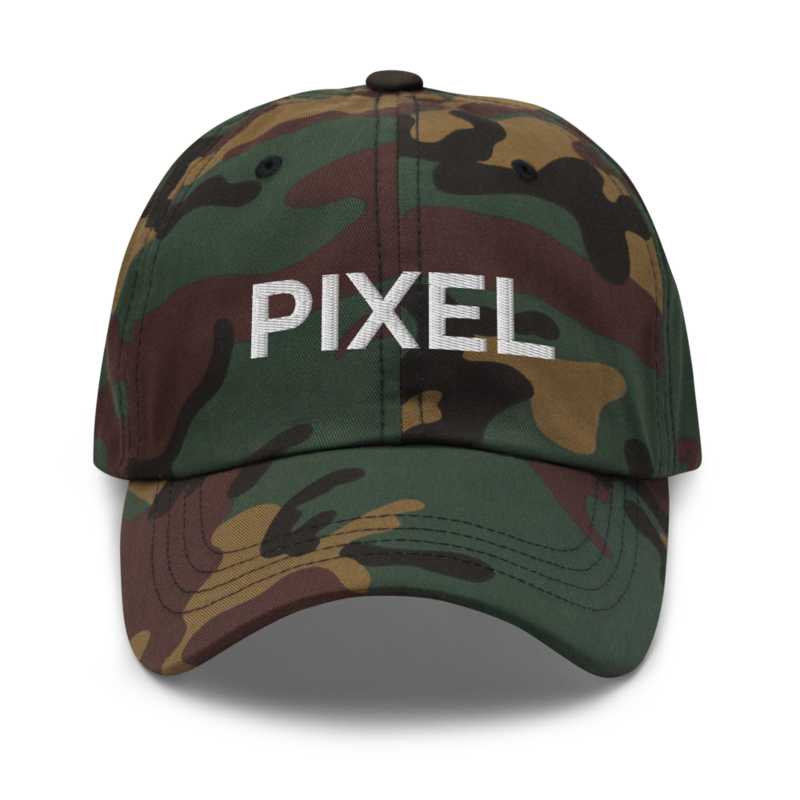 Pixel Hat - Green Camo