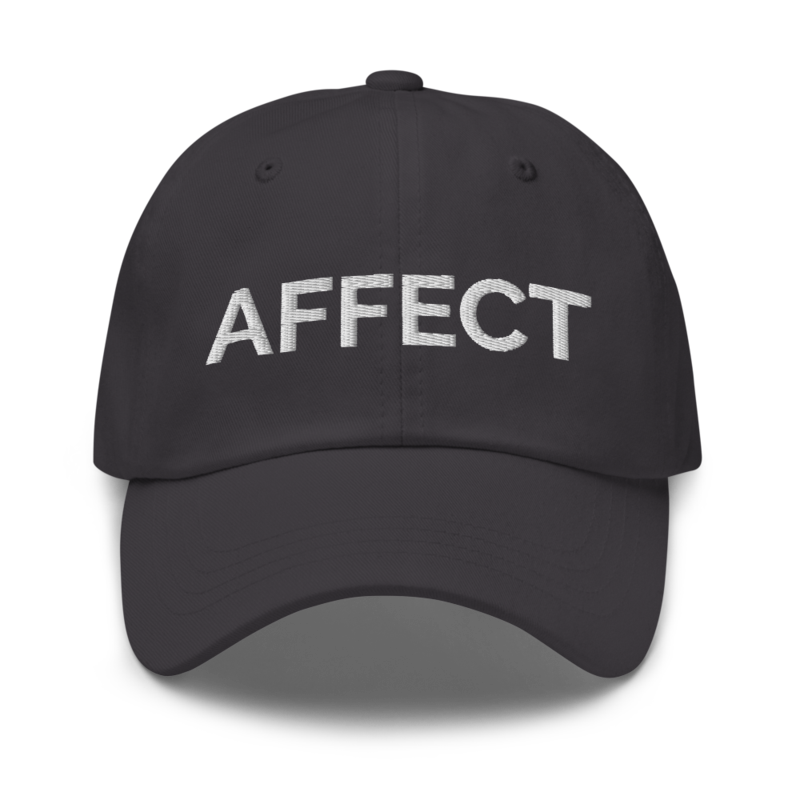 Affect Hat - Dark Grey