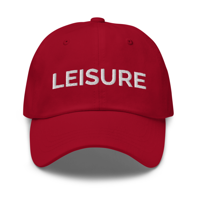 Leisure Hat - Cranberry