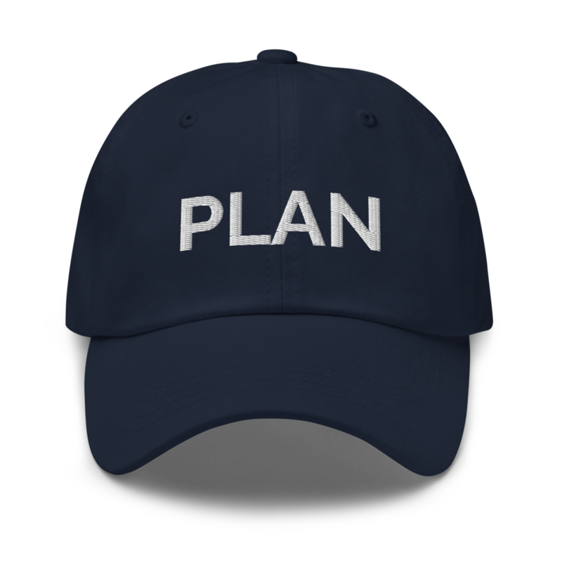 Plan Hat - Navy