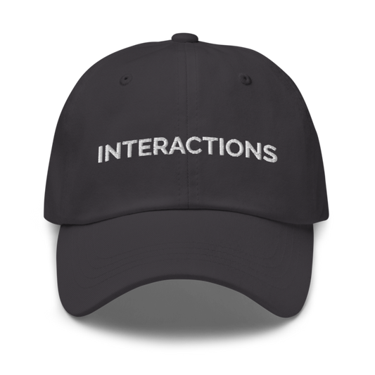 Interactions Hat - Dark Grey