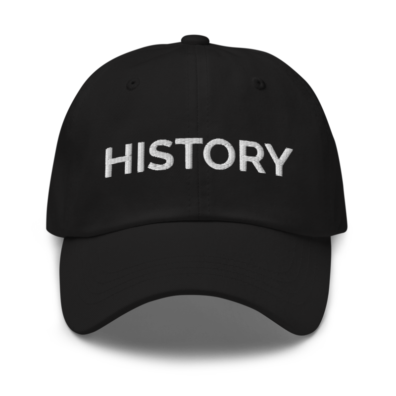 History Hat - Black