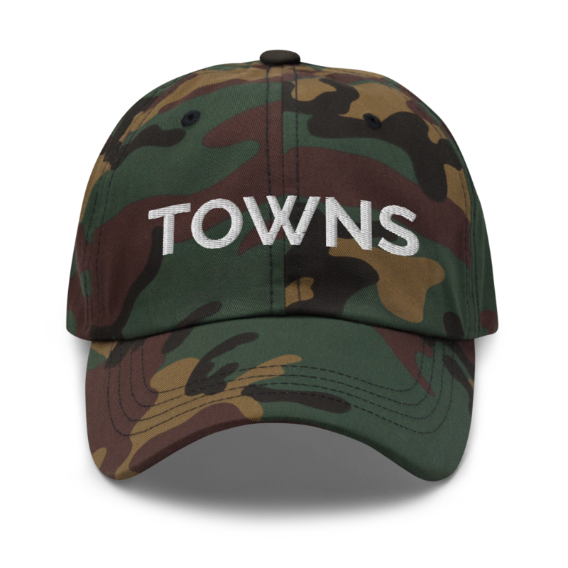 Towns Hat - Green Camo