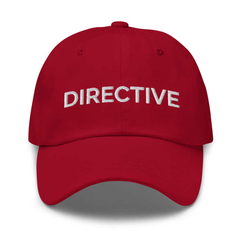 Directive Hat - Cranberry