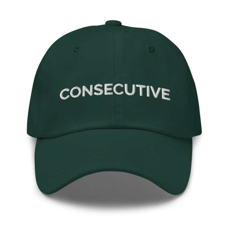 Consecutive Hat - Spruce